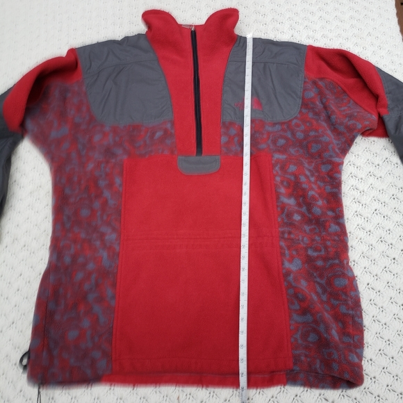 Vintage The North Face TNF Rage Fleece Pullover High Cowl Neck Jacket - Picture 6 of 7